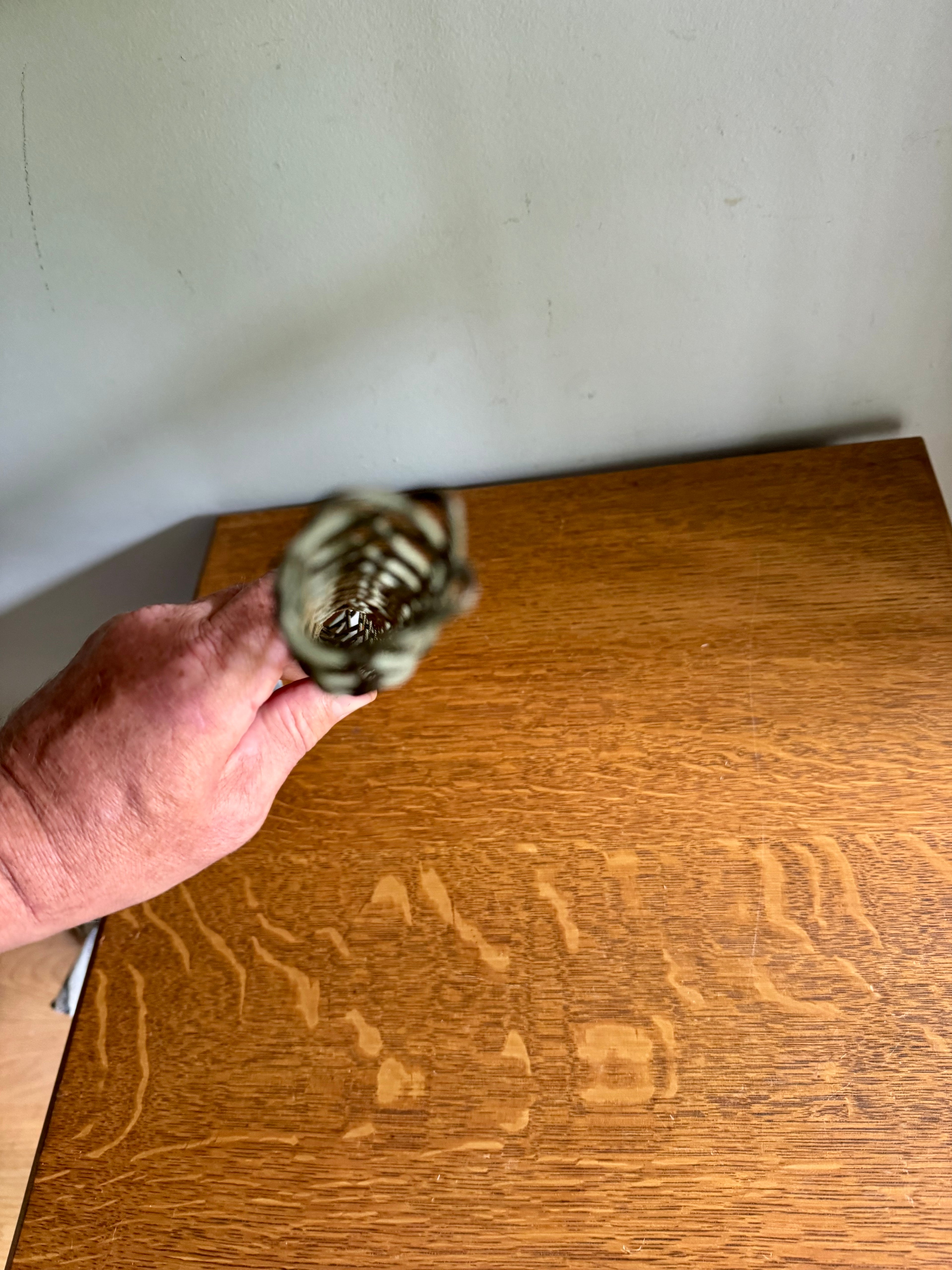 Antique Metal Kellems Pull Grip | Hubbell Kellems 1 1/4" Cable Grip | Pulling Grip | Mesh Pull Grip