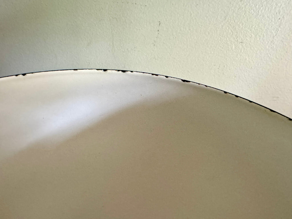 Vintage Finel Bowl | Kaj Franck Finel Enamel Bowl| Vintage Vegetable Enamel Bowl | Made In Finland| Final Arabia White Enamel Vegetable Bowl