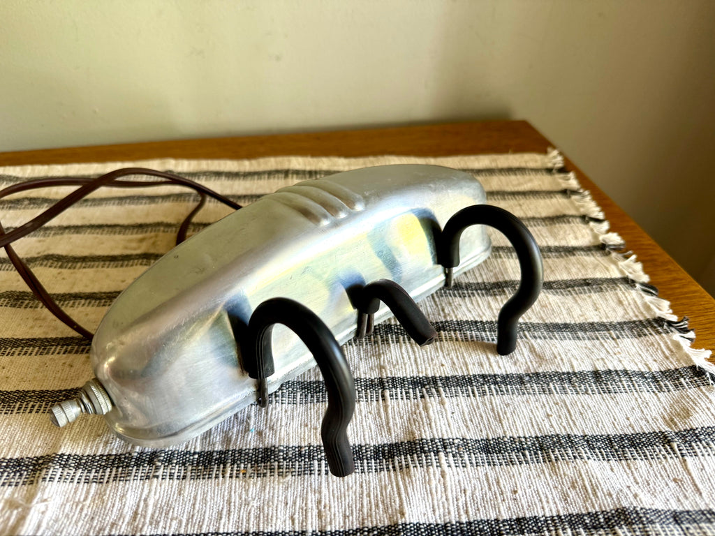 Art Deco Headboard Lamp | Aluminum Headboard Lamp | Art Deco Reading Lamp | In bed Reading Lamp | Art Deco Aluminum Reading Lamp