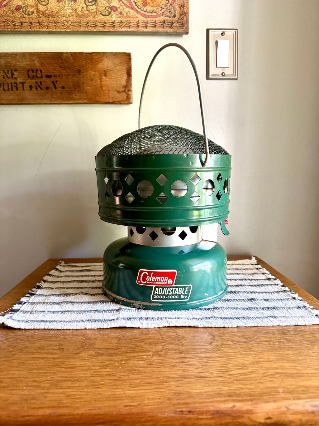 Vintage Coleman Heater | Coleman 3000-5000 BTU Heater| Coleman Propane Catalytic Heater| Portable Space Heater | Camping Heater | Model 513