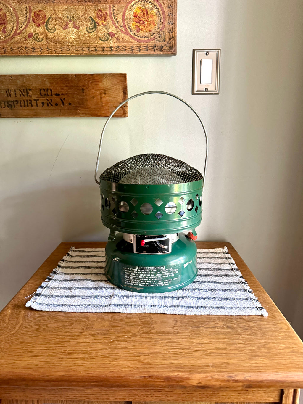 Vintage Coleman Heater | Coleman 3000-5000 BTU Heater| Coleman Propane Catalytic Heater| Portable Space Heater | Camping Heater | Model 513