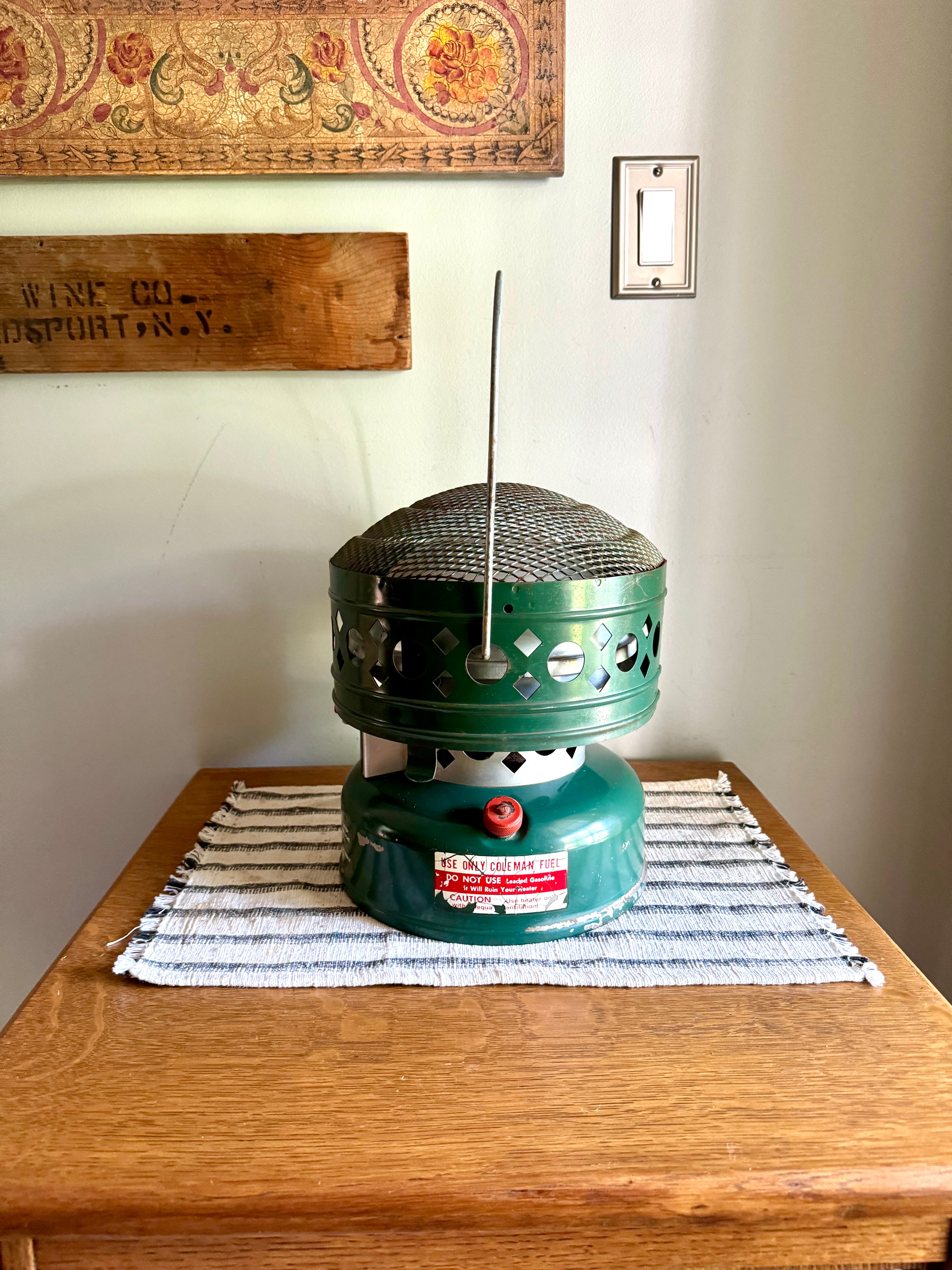 Vintage Coleman Heater | Coleman 3000-5000 BTU Heater| Coleman Propane Catalytic Heater| Portable Space Heater | Camping Heater | Model 513