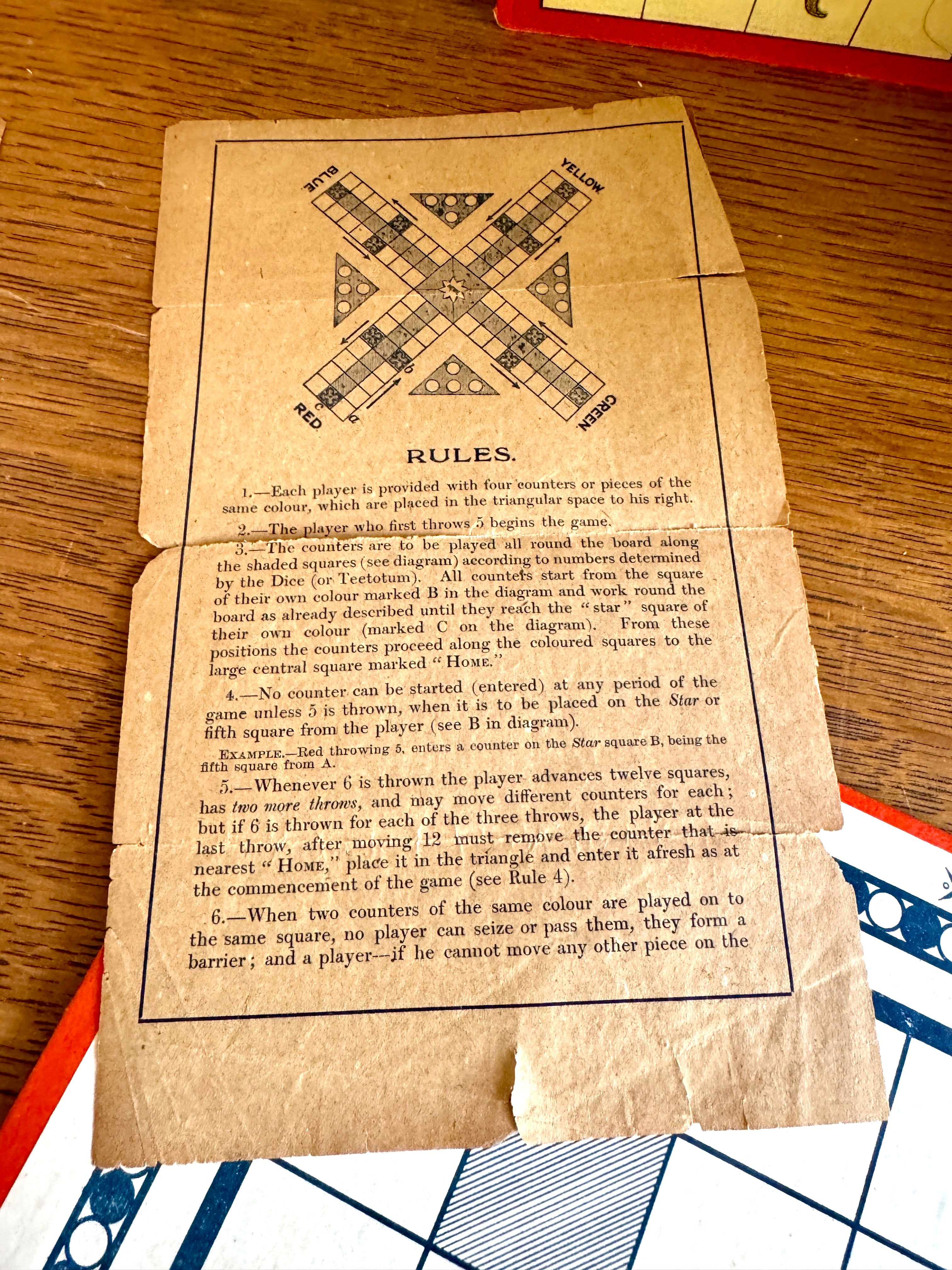 Mid 1800's John Jaques & Sons Game Boards ~ Set of For Jaques & Sons Folding Game Boards