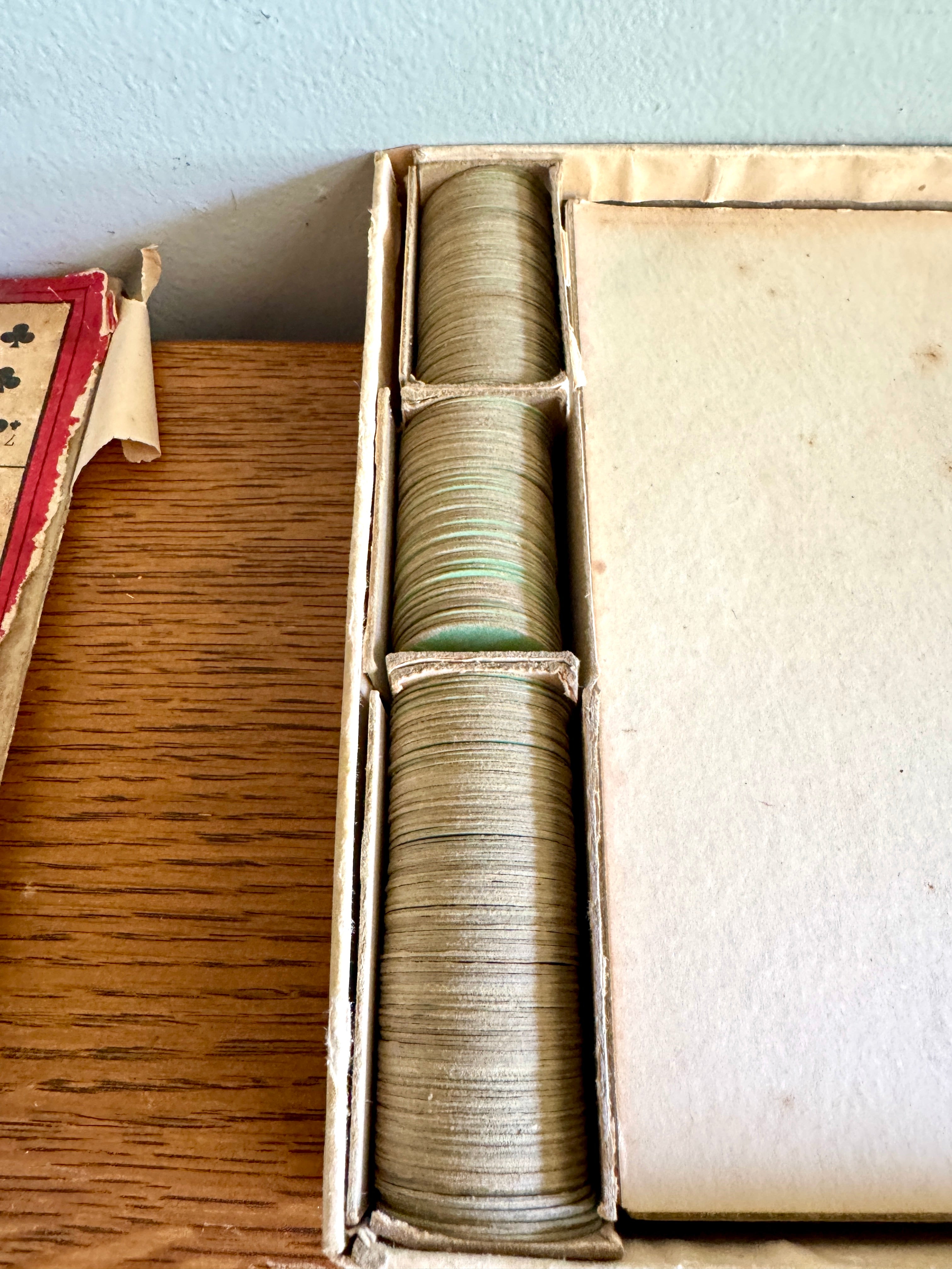 1930's Bridge Keno Game ~ Klauber Novelty Co. Bridge Keno Game ~ Milton Bradley Bridge Keno Game