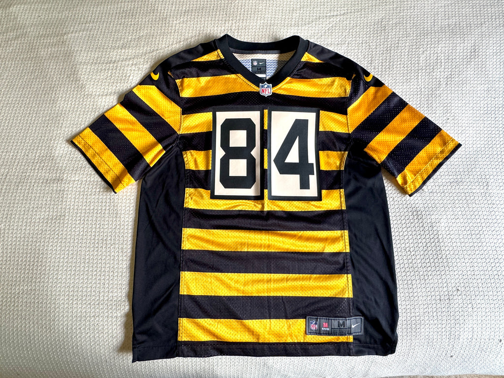 Nike Pittsburgh Steelers Antonio Brown Bumblebee Throwback Jersey #84 Size M