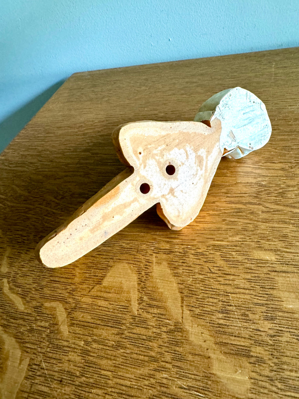 Vintage Unique Critters Hound Dog Kitchen Hook | Hound Dog Pottery Hook | Droopy Faced Dog with Chef's Hat Hook