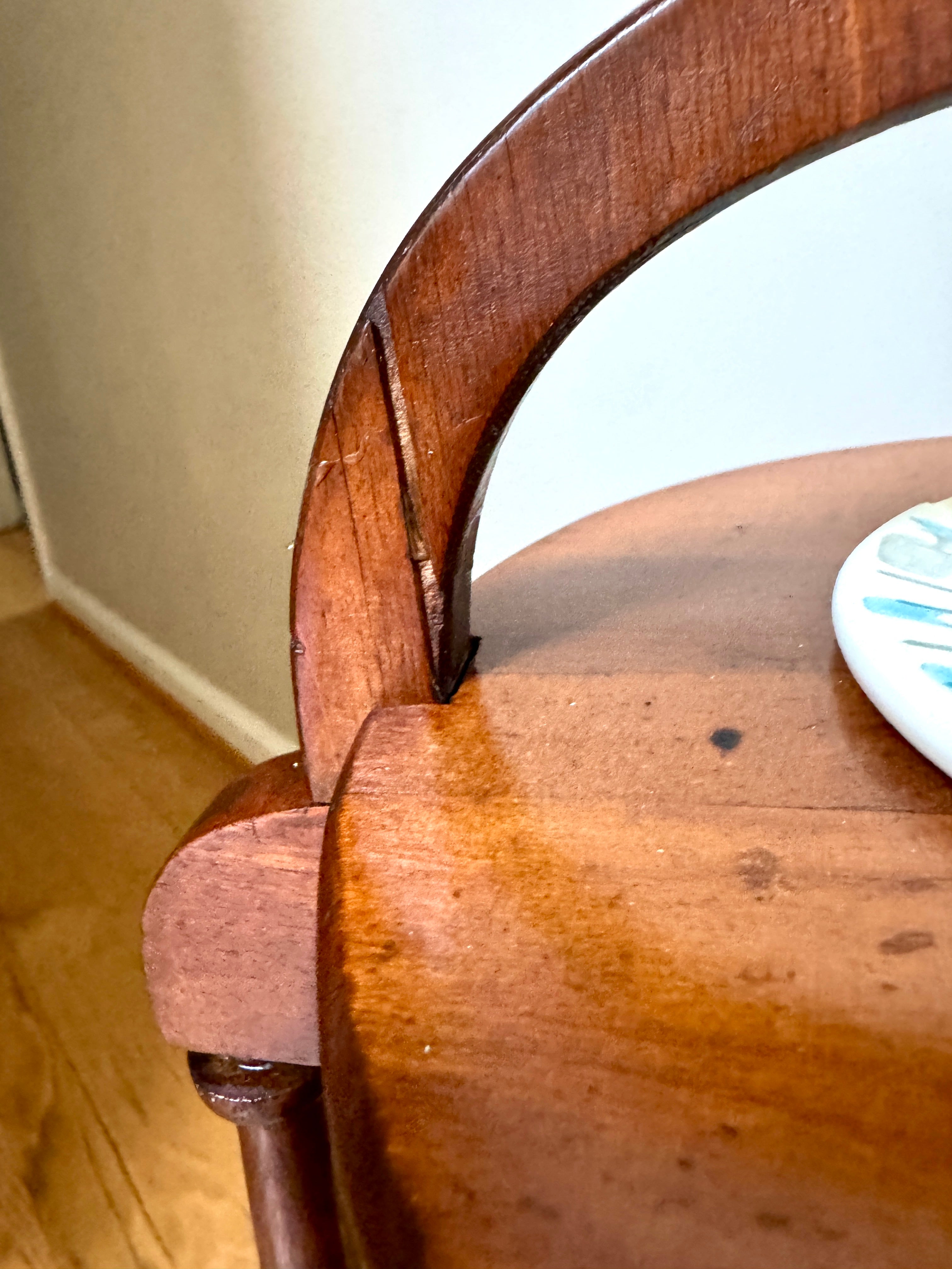 Vintage 3 Tiered Wooden Smokers Stand ~ Turned Wood 3 Tiered Stand