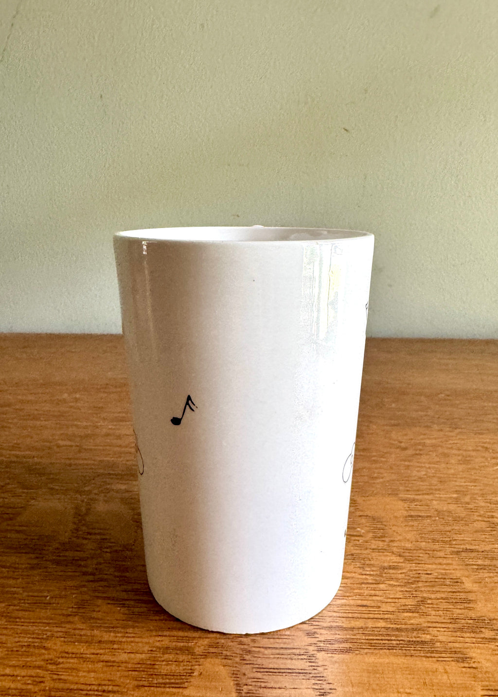 Ceramic Roaring 20's Theme Mug ~ 3D Flapper Dancing Girl Cup ~ Japan Novelty Cup ~ Roaring 20s Bar Decor