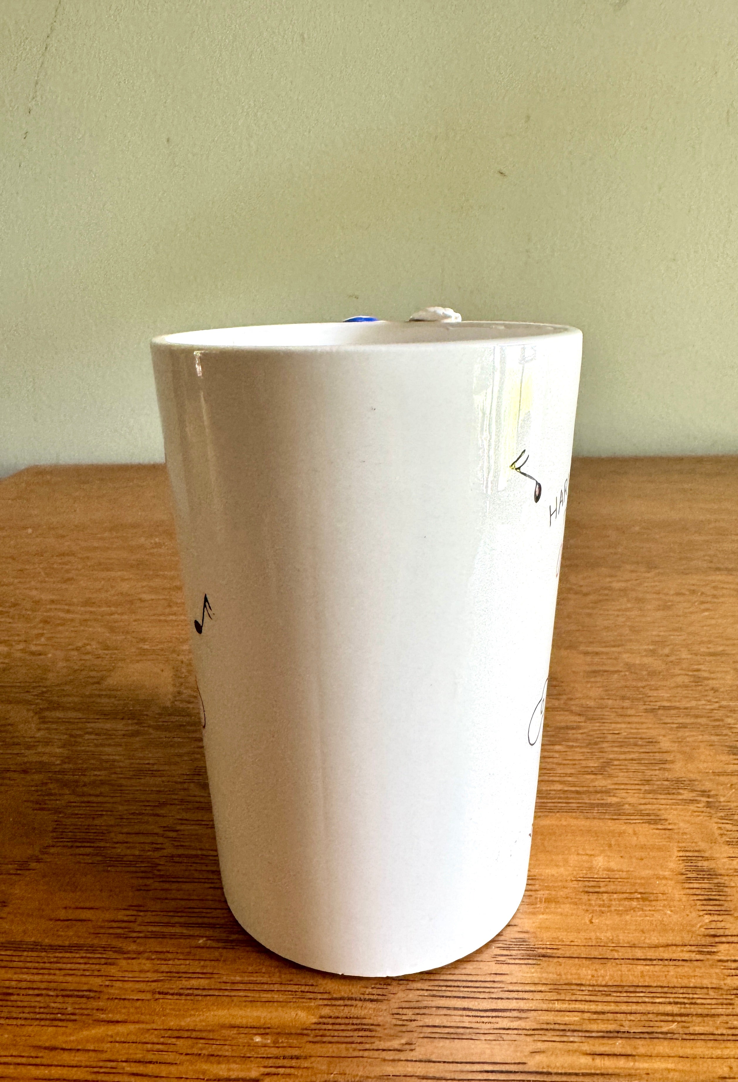 Vtg Harvard Loves Princeton Shafford Japan Roaring 20’s Ceramic Mug