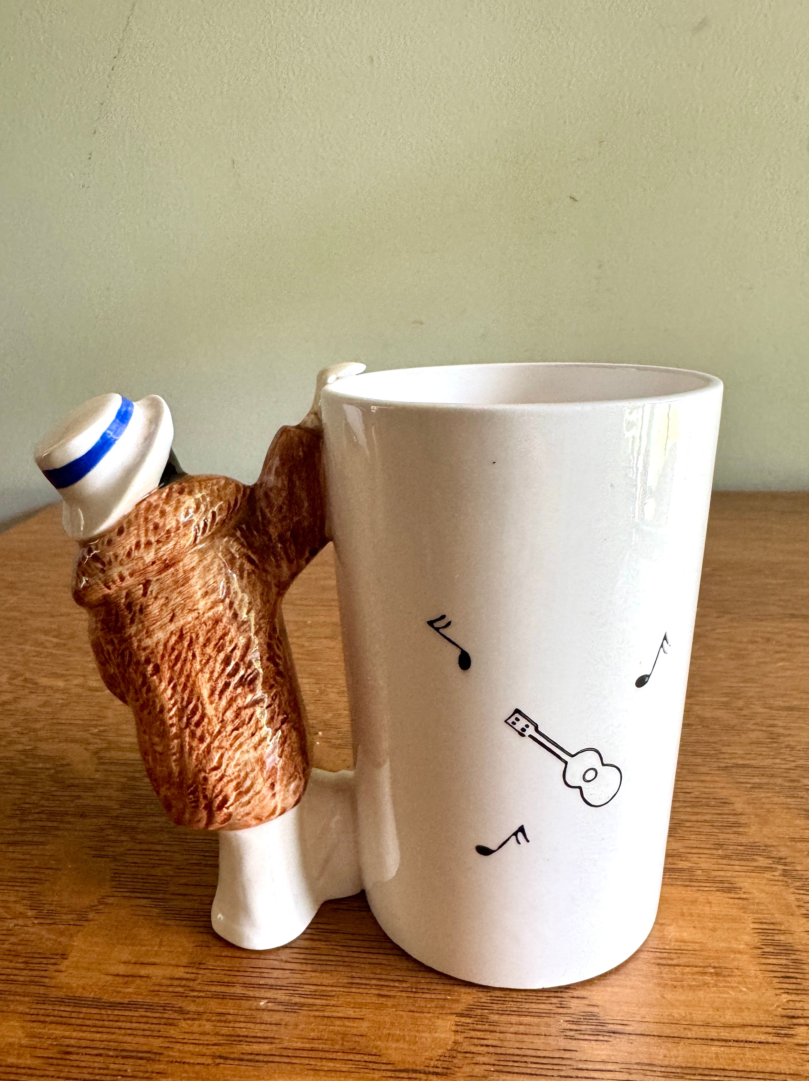 Vtg Harvard Loves Princeton Shafford Japan Roaring 20’s Ceramic Mug