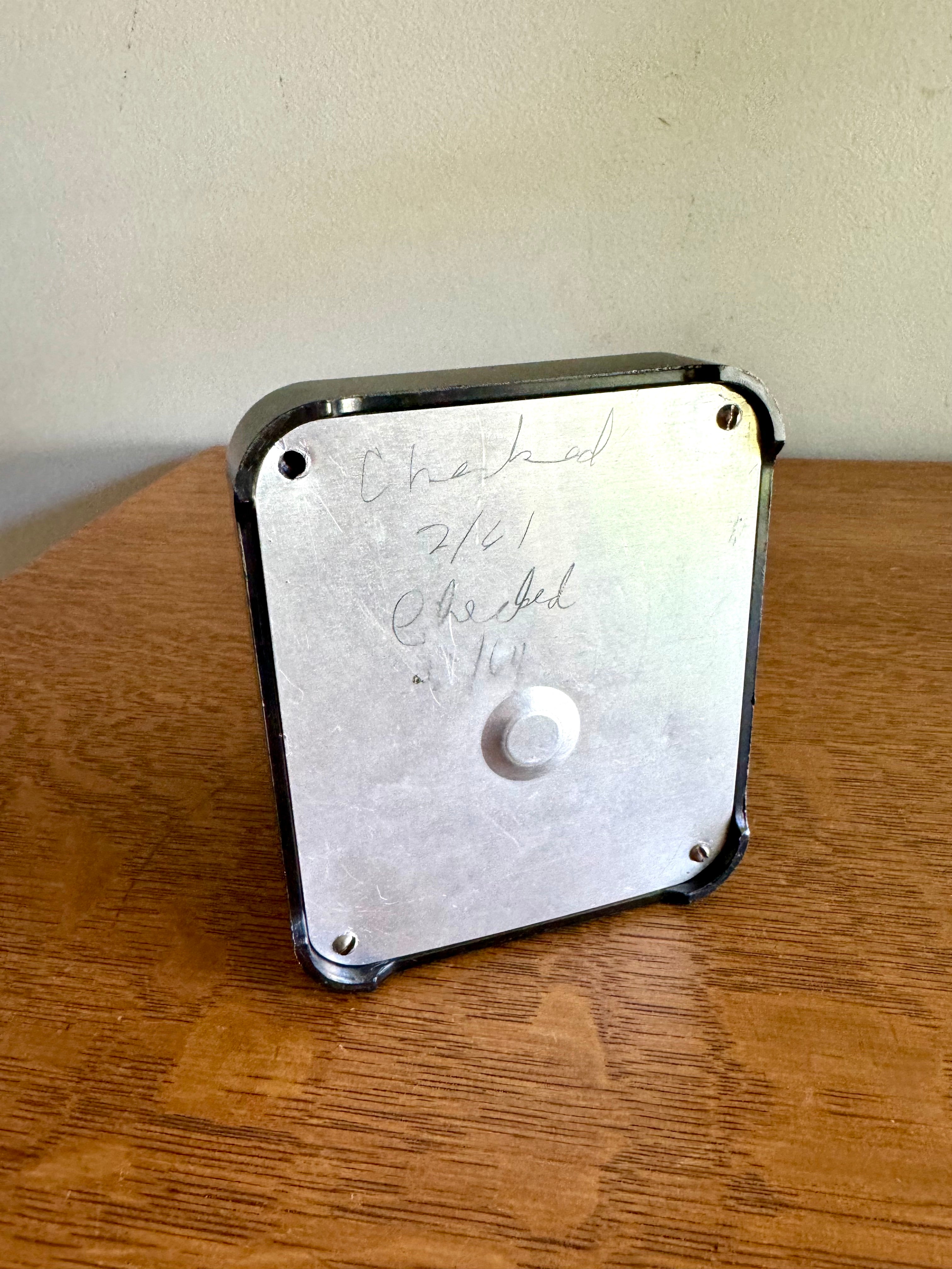 Vintage Welch Scientific Co. D.C. Milliamperes Meter | Black Bakelite Welch Scientific Co Milliamp Meter| Industrial Lab Equipment Amp Meter