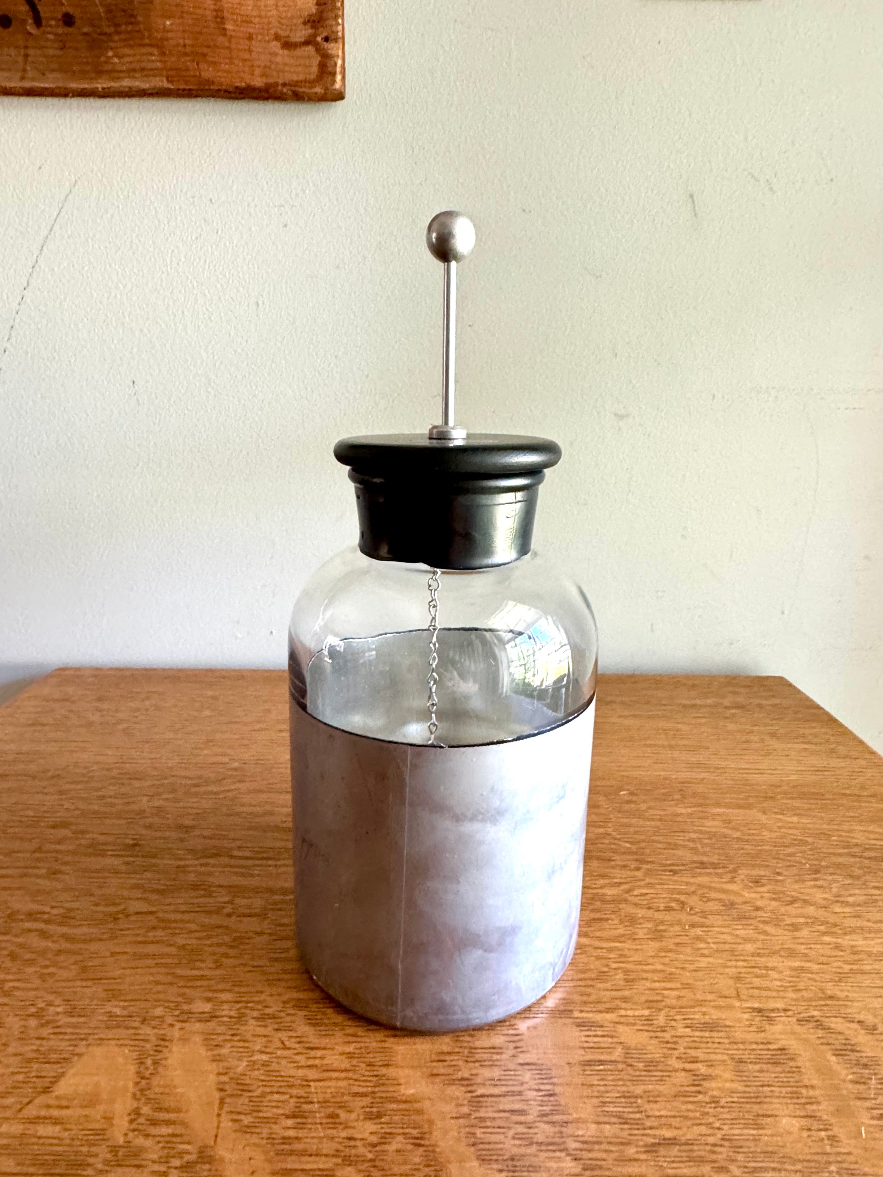 Vintage Welch Scientific Co. Leyden Jar | Welch Scientific Co Jar Capacitor | Industrial Lab Equipment Leyden Jar| Physics Welch Leydon Jar