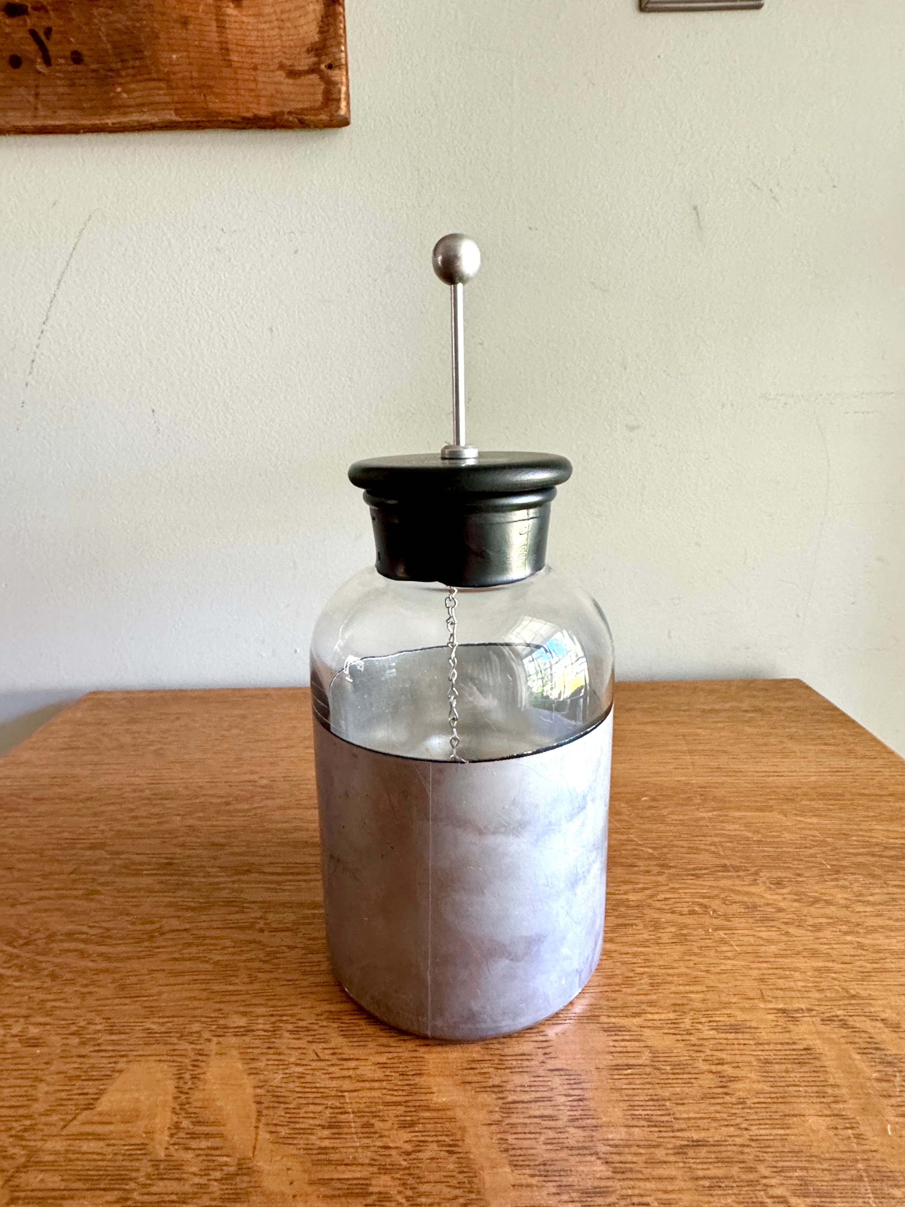 Vintage Welch Scientific Co. Leyden Jar | Welch Scientific Co Jar Capacitor | Industrial Lab Equipment Leyden Jar| Physics Welch Leydon Jar