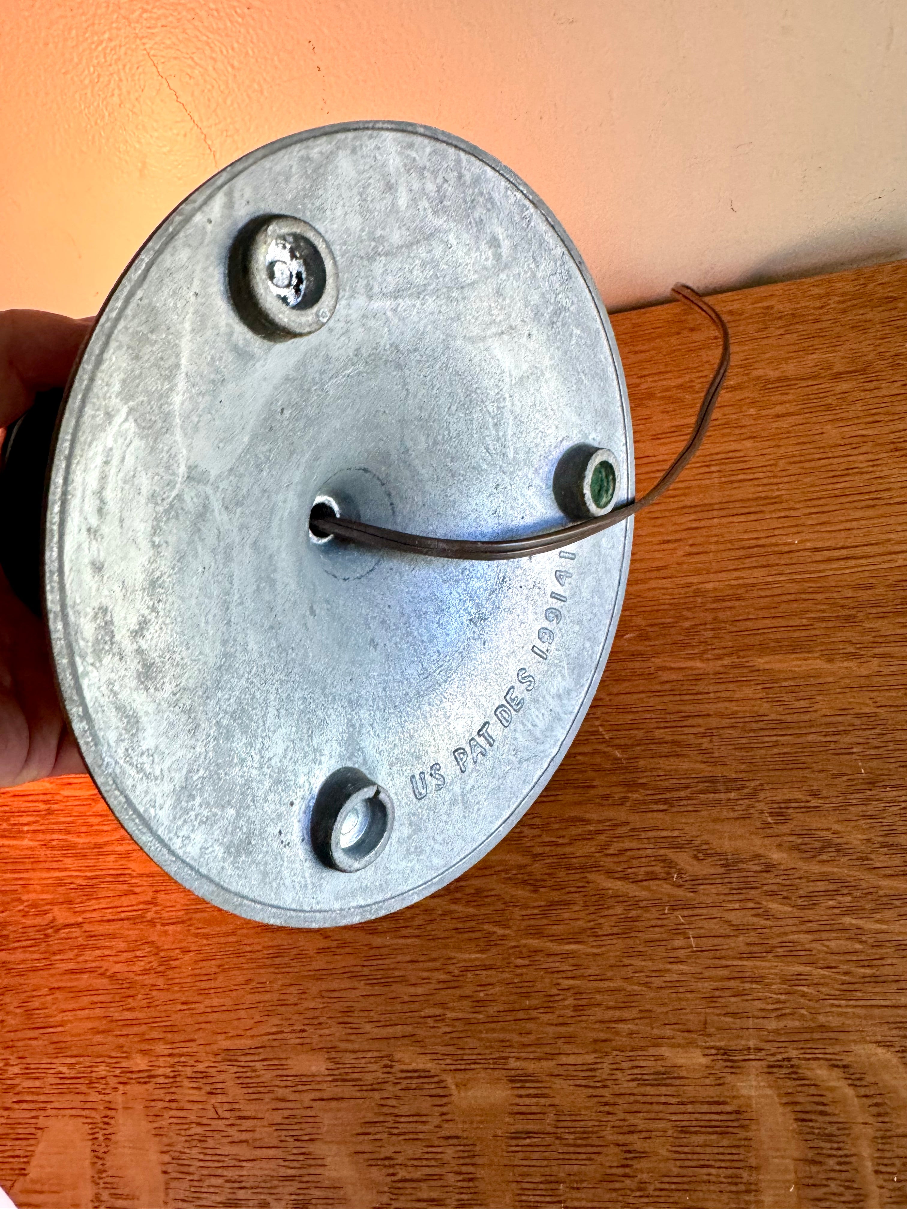 Mid Century Black Tulip Table Lamp By Laurel Co. | Bill Curry Designed Modern Lamp | Mushroom Globed Black Laurel Lamp | MCM Mushroom Lamp (Copy)