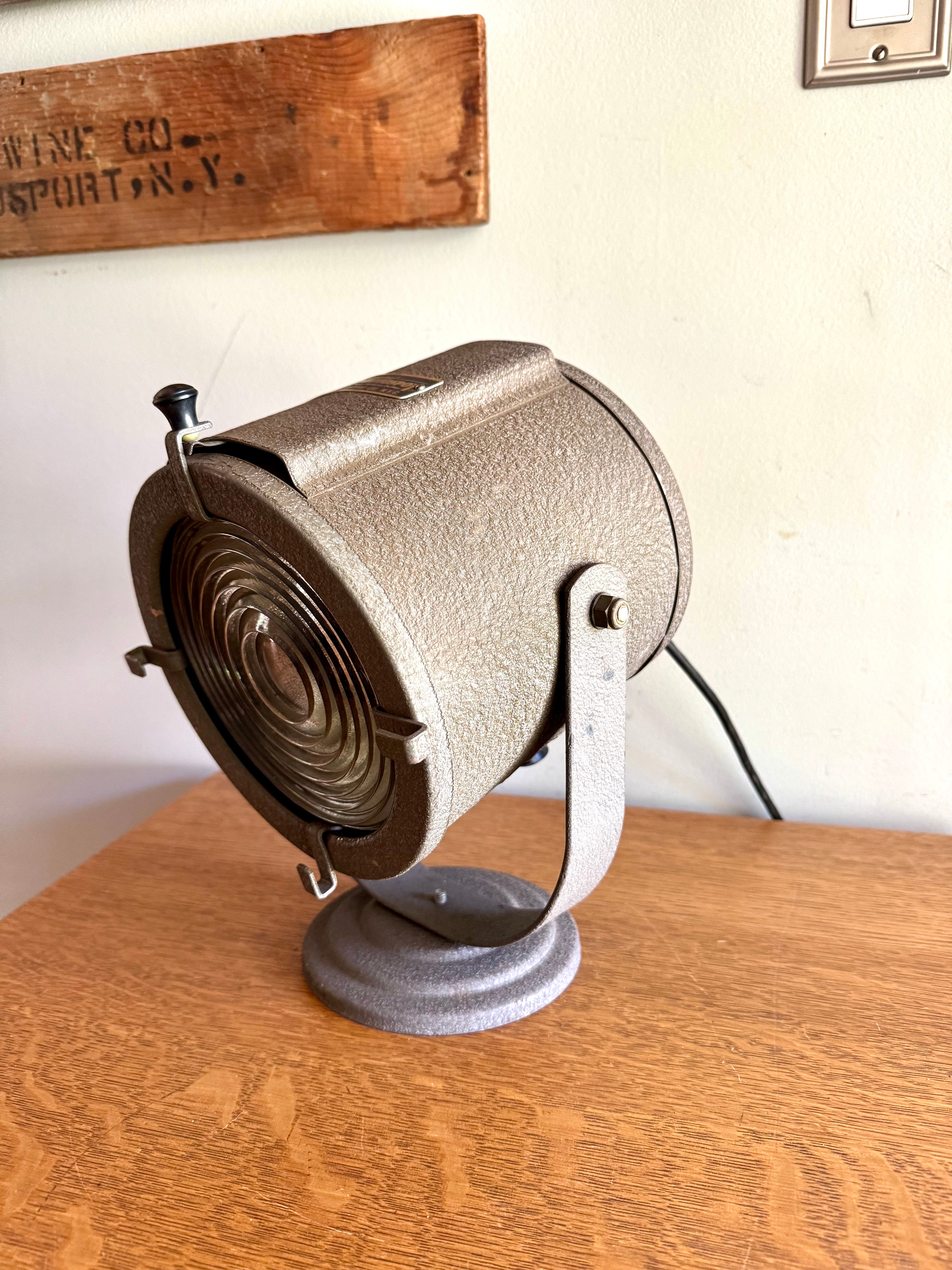 Vintage Fresnel Photospot Stage Light | Fresnel Theater Spot Light | Metal Stage Lamp | Studio Stage Light| Stage Lighting| Industrial Lamp