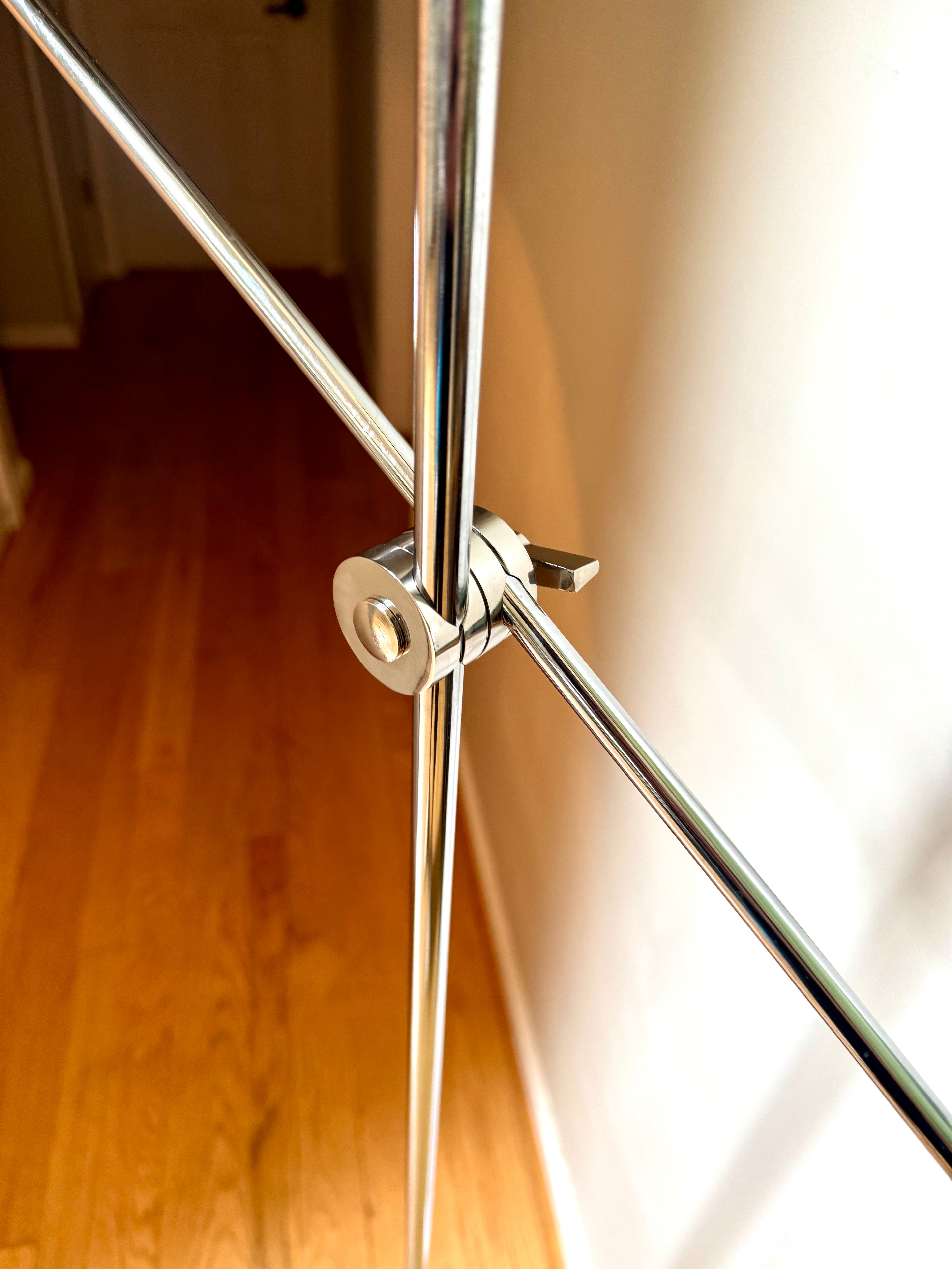 MCM Robert Sonneman Style Cantilever Floor Lamp | George Kovacs Adjustable MCM Black Floor Lamp | MCM Coned Articulation Lamp