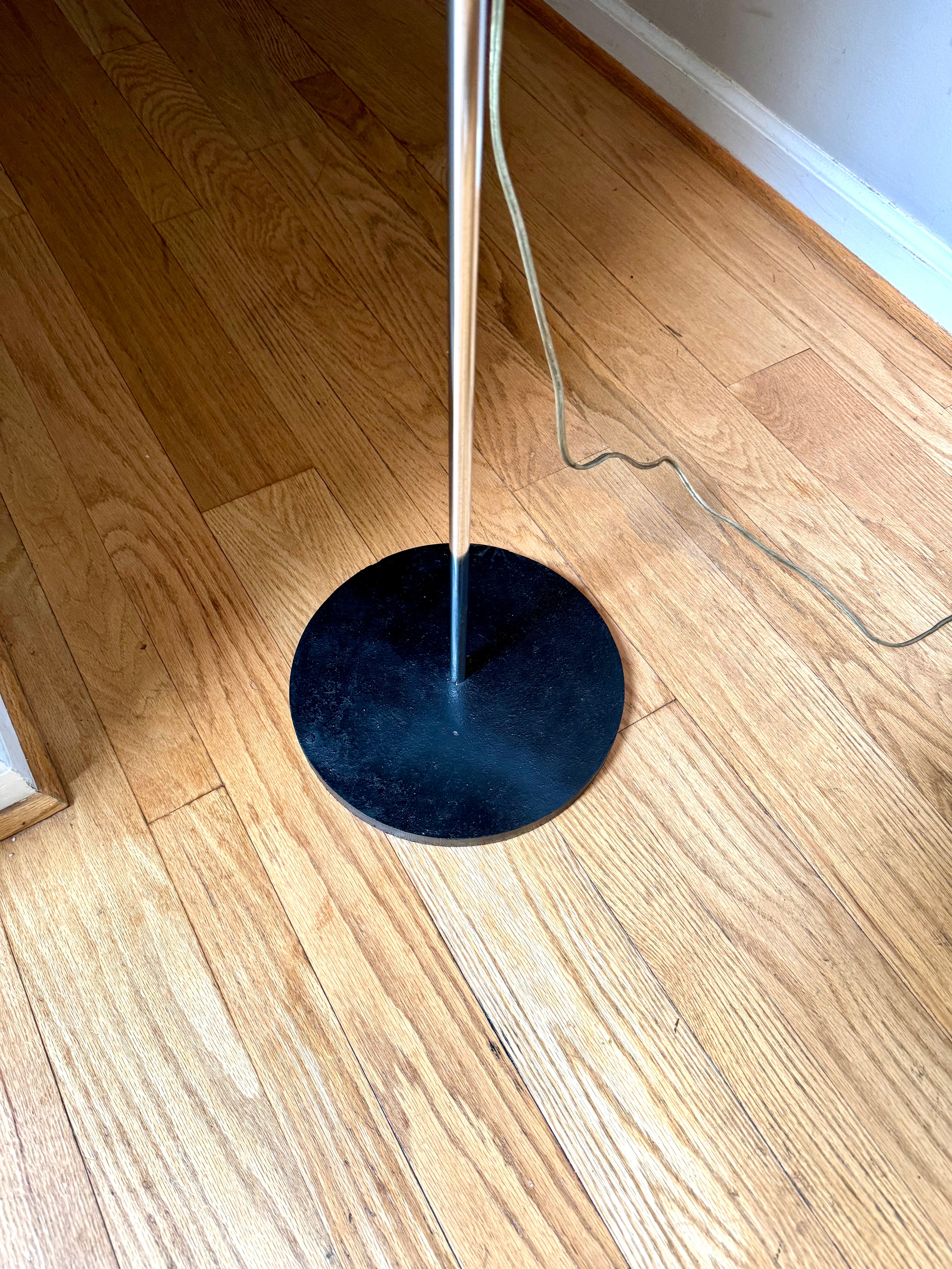 MCM Robert Sonneman Style Cantilever Floor Lamp | George Kovacs Adjustable MCM Black Floor Lamp | MCM Coned Articulation Lamp