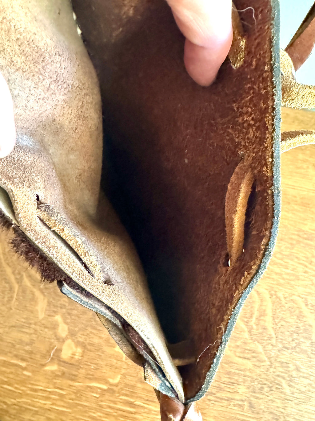 70's Hand Tooled Western Leather Wine Satchel ~ Tooled Leather Satchel Bag ~ Leather Western Leather Bag