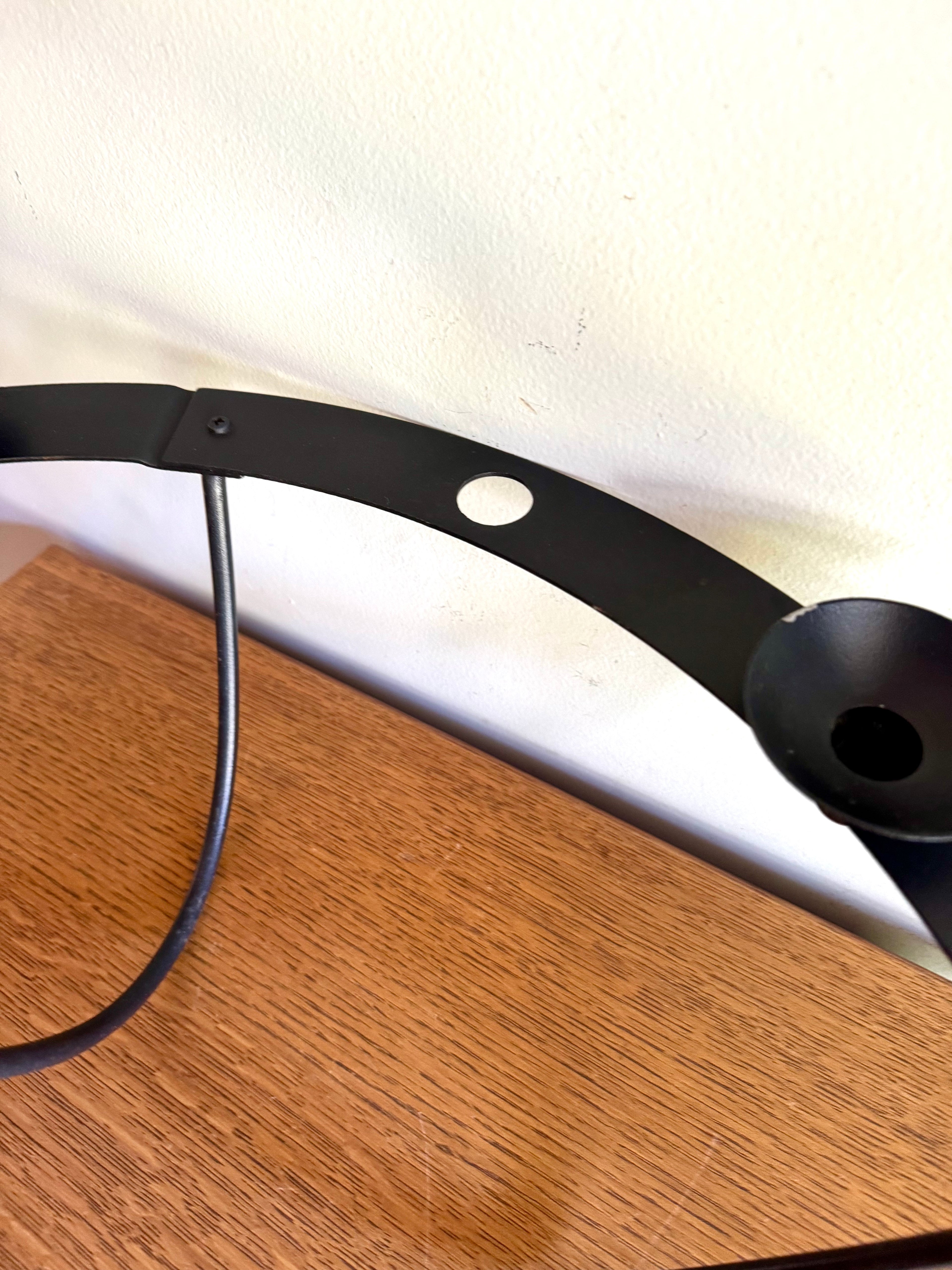 Vintage Ikea Ehlen Johansson Candle Chandelier | Wrought Iron Candlestick Chandelier | Hanging Candle Holder | Candle Chandelier