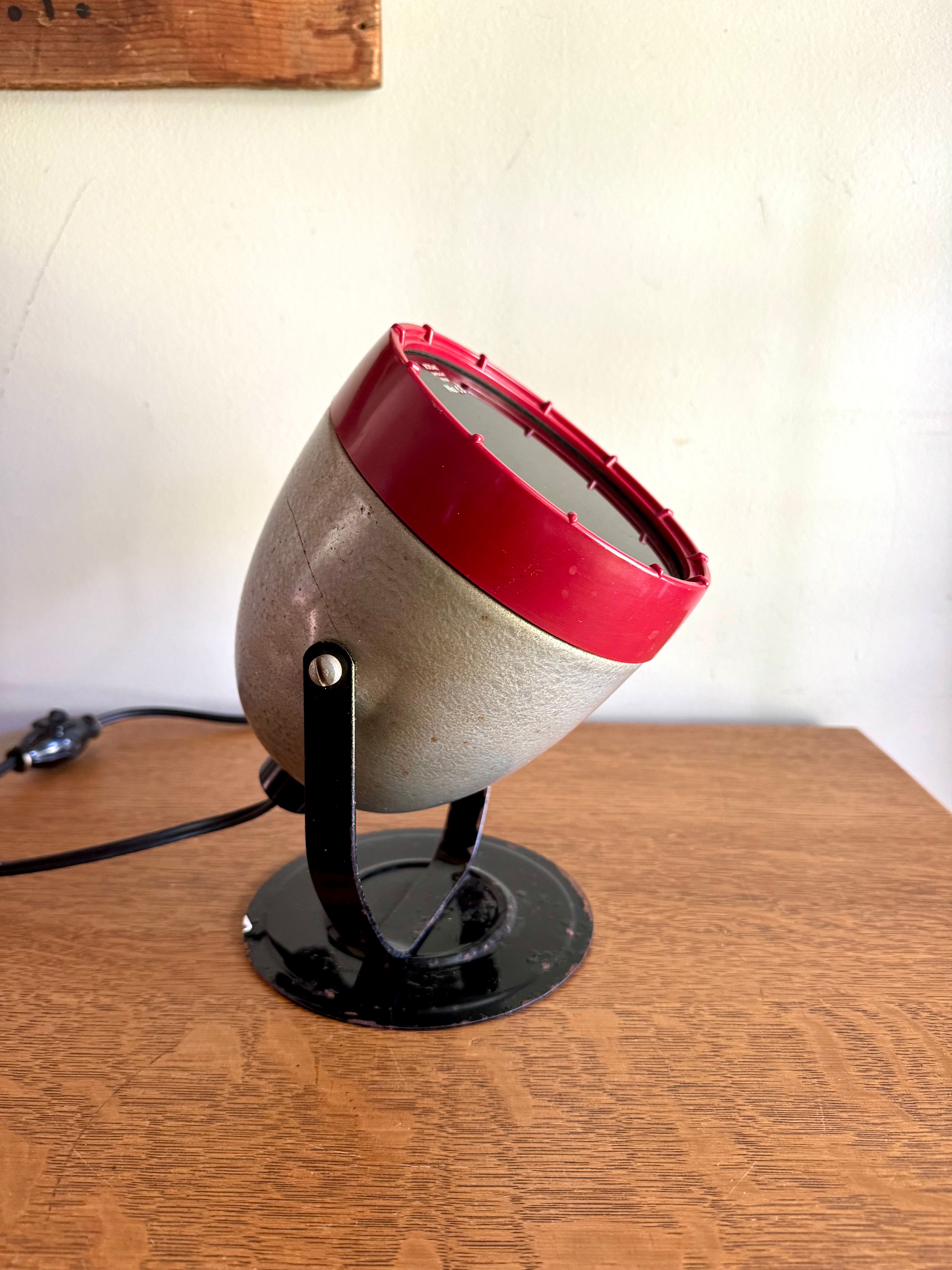 Vintage Kodak Dark Room Safelight | Rustic Darkroom Safelight Filter No. 6B | Kodak Photography Safelight | Vintage Developing Equipment