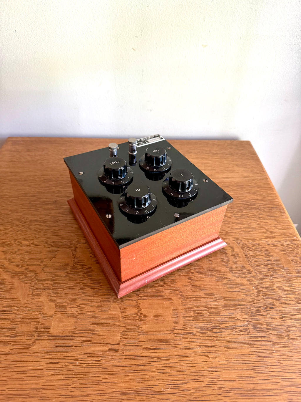 Vintage Gray Instrument Co. Decade Box | Gray Instrument Co. E-1043 Decade Resistor Box | Bakelite Electrical Decade Resistor Box