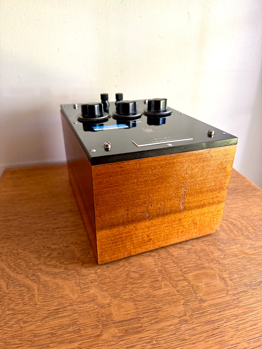 Vintage Industrial Instrument Inc. Decade Box | Reistance Instrument Model 11A Decade Resistor Box | Bakelite Electrical Decade Resistor Box