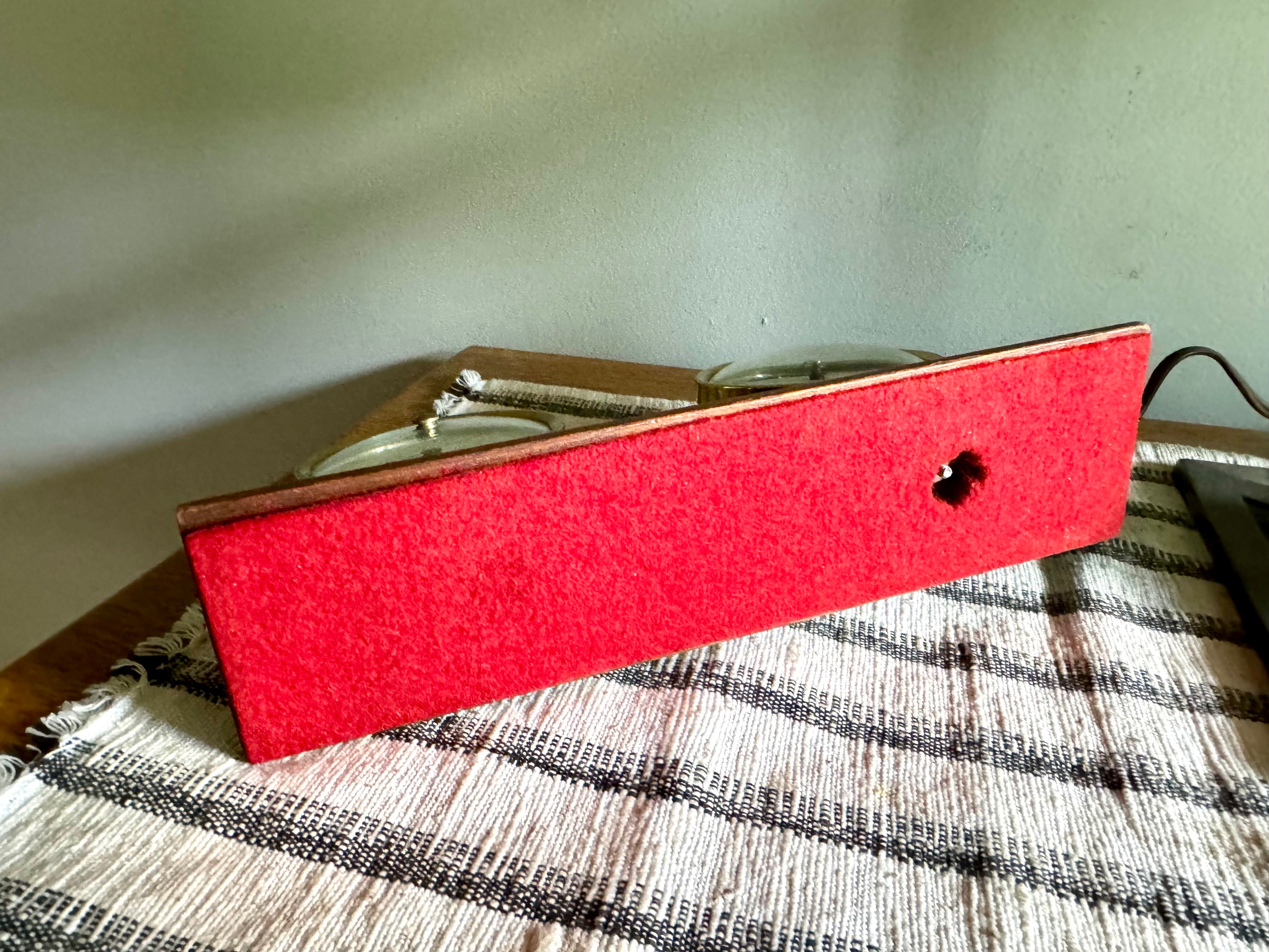 1950's Chevrolet 100 Car Club Desk Clock and Barometer |  Swift & Anderson Nautical Clock and Barometer | Electric Desk Clock and Barometer