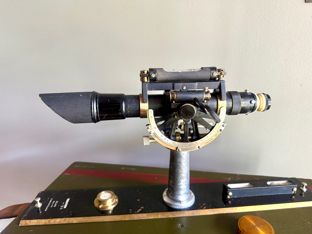 Keuffel & Esser Co. Geo Survey Alidade ~ Model No. 5187A in Original Box ~ US Military Surveying Transit