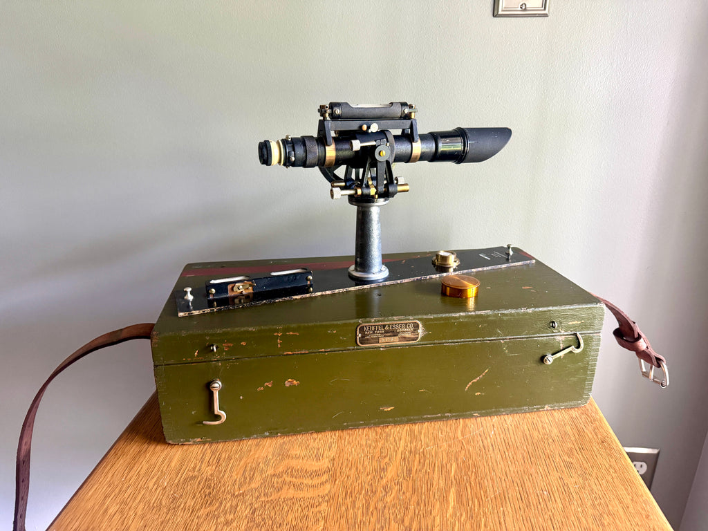 Keuffel & Esser Co. Geo Survey Alidade ~ Model No. 5187A in Original Box ~ US Military Surveying Transit