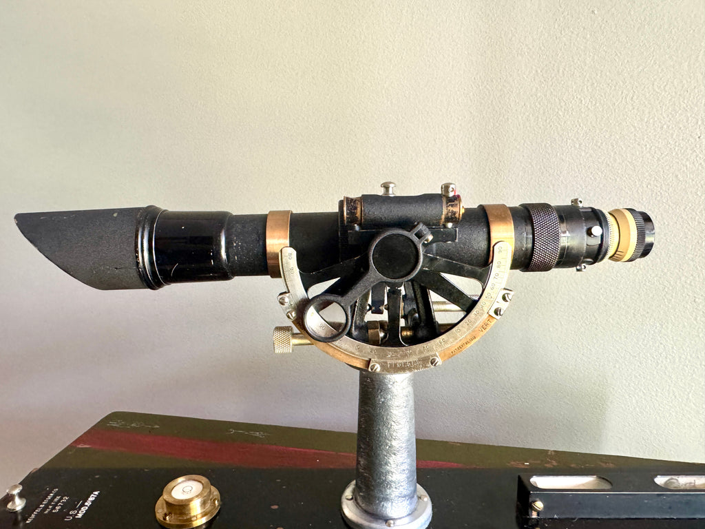 Keuffel & Esser Co. Geo Survey Alidade ~ Model No. 5187A in Original Box ~ US Military Surveying Transit
