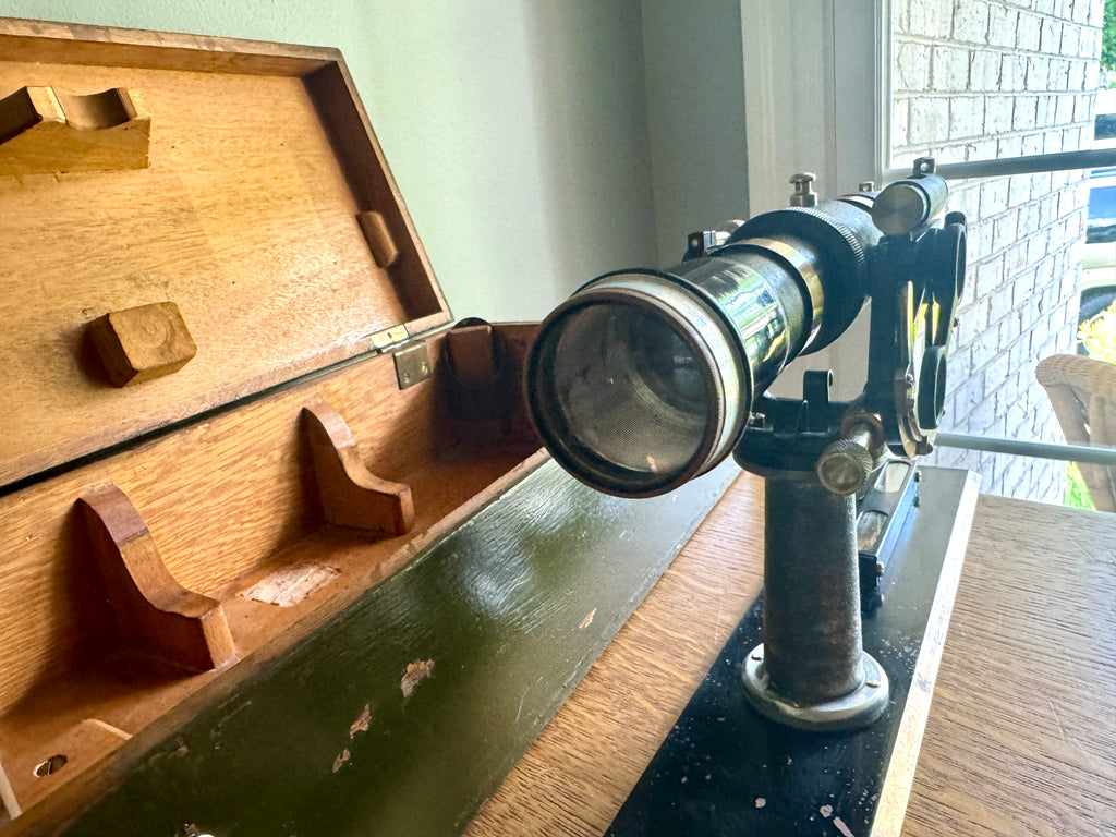 Keuffel & Esser Co. Geo Survey Alidade ~ Model No. 5187A in Original Box ~ US Military Surveying Transit