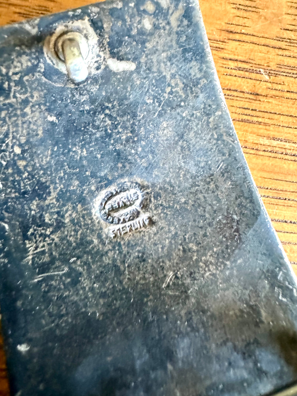 Vintage Mexican Silver and Turquoise Belt Buckle | Signed Sterling Turquoise Belt Buckle | Babbie Mexican Silver Buckle