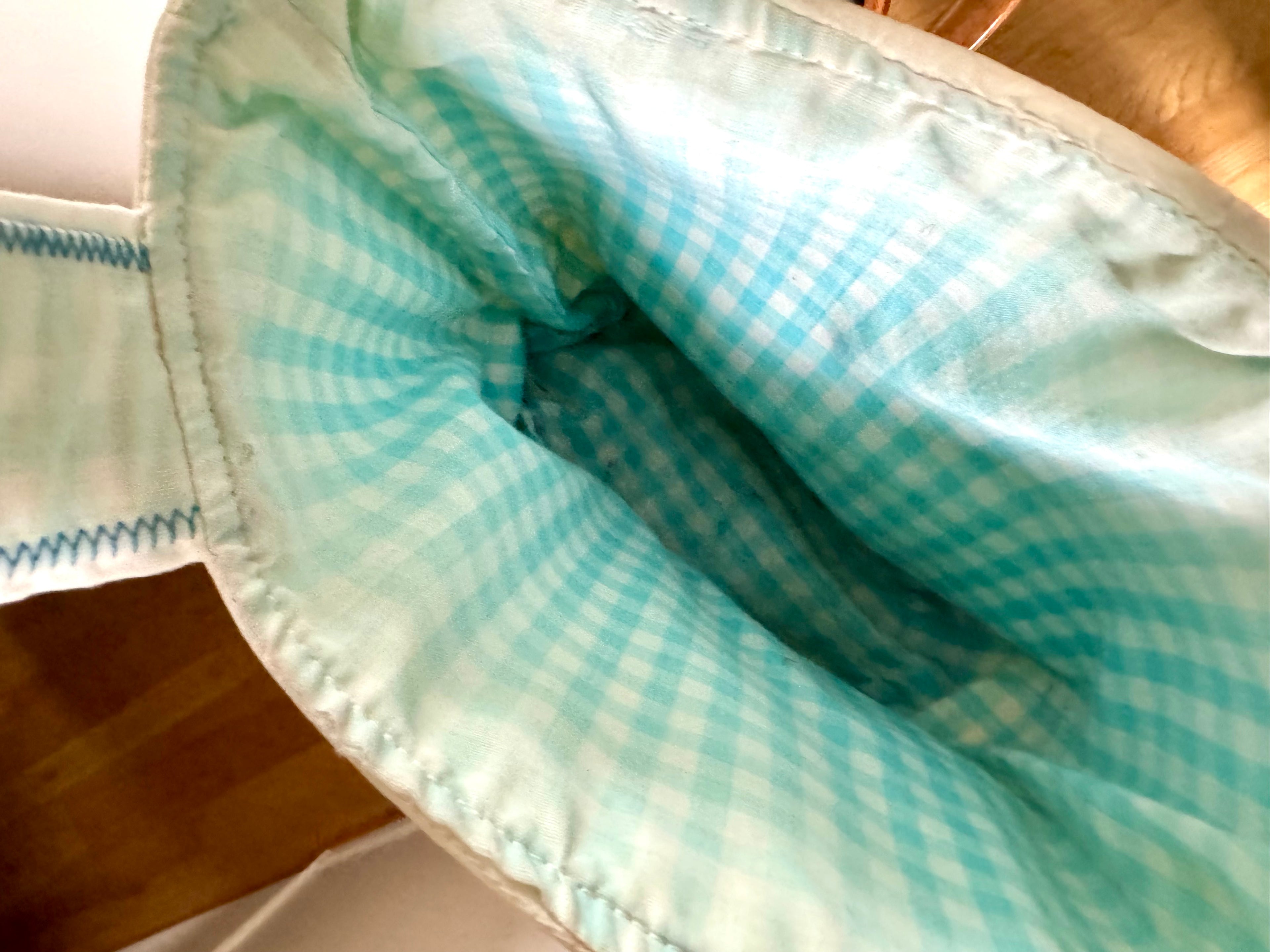 Vintage White Golf Themed Handbag | Handmade Golfing Bag | Blue Golf Purse | Golfer Gift | Golf Themed Purse  | Textured Vinyl Golf Handbag