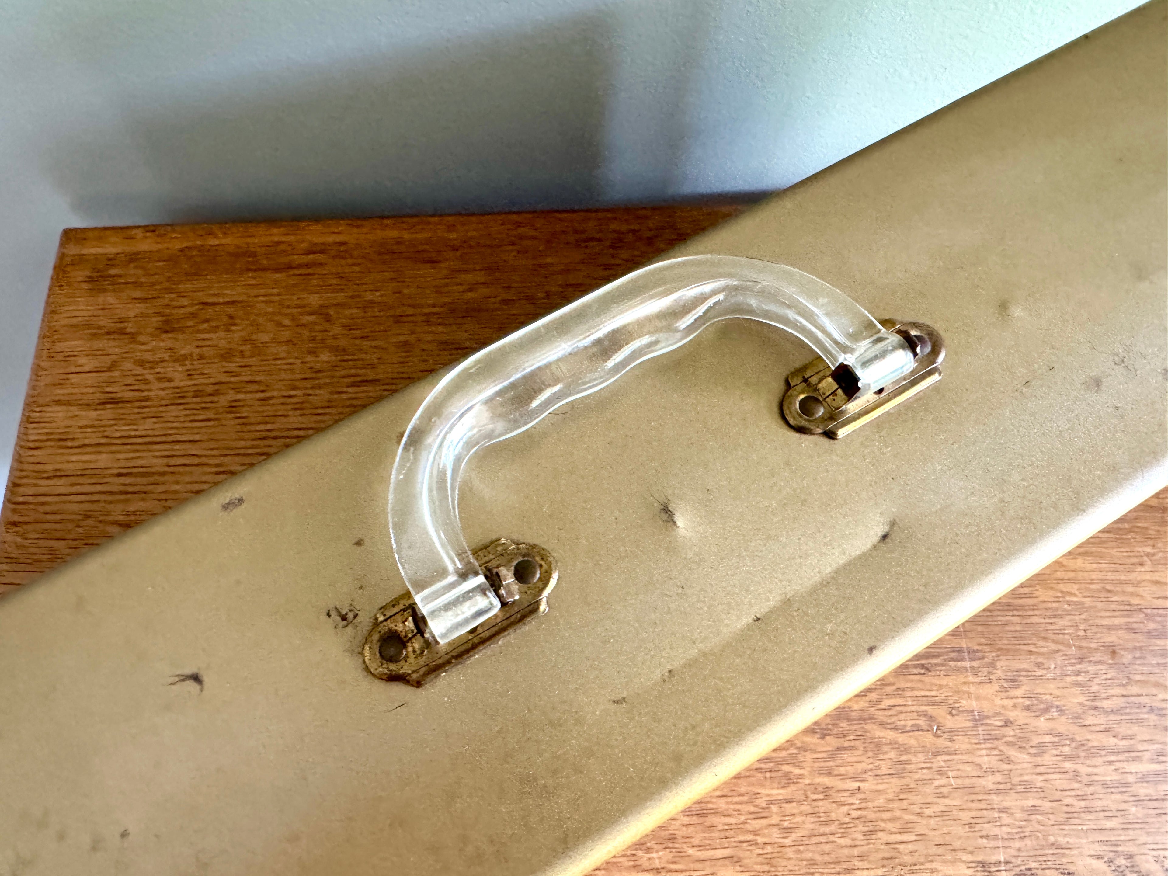 Vtg Smith-Victor Light Bar Original Box ~ Smith-Victor Metal Case with Handle