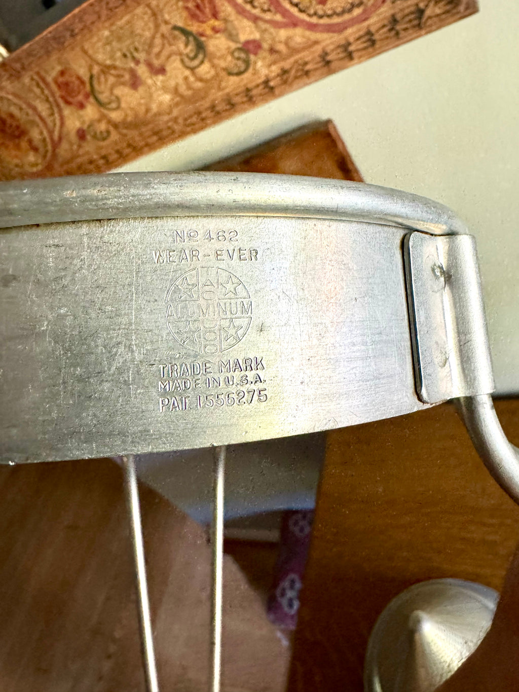 Vintage Sieve Colander | Wear Ever Aluminum Colander, Stand and Pestle  | Antique Canning Strainer | Chinois Strainer | 1950'S Cookware