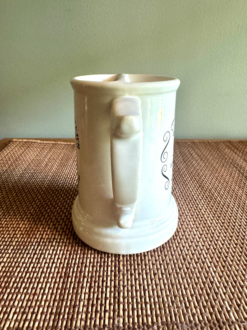 Vintage “Your Father’s Mustache” Beer Stein or Coffee Style Mug