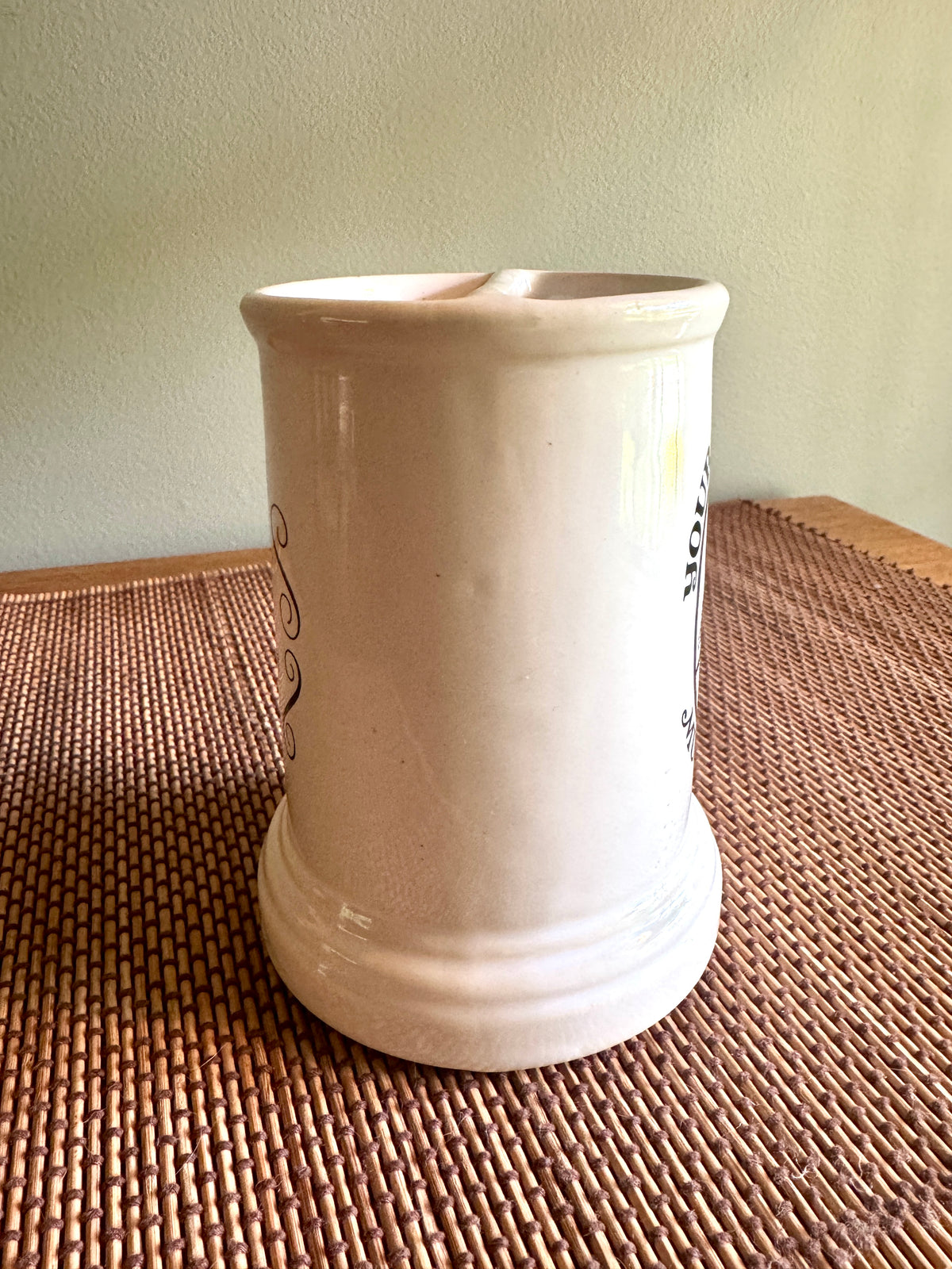 Vintage “Your Father’s Mustache” Beer Stein or Coffee Style Mug