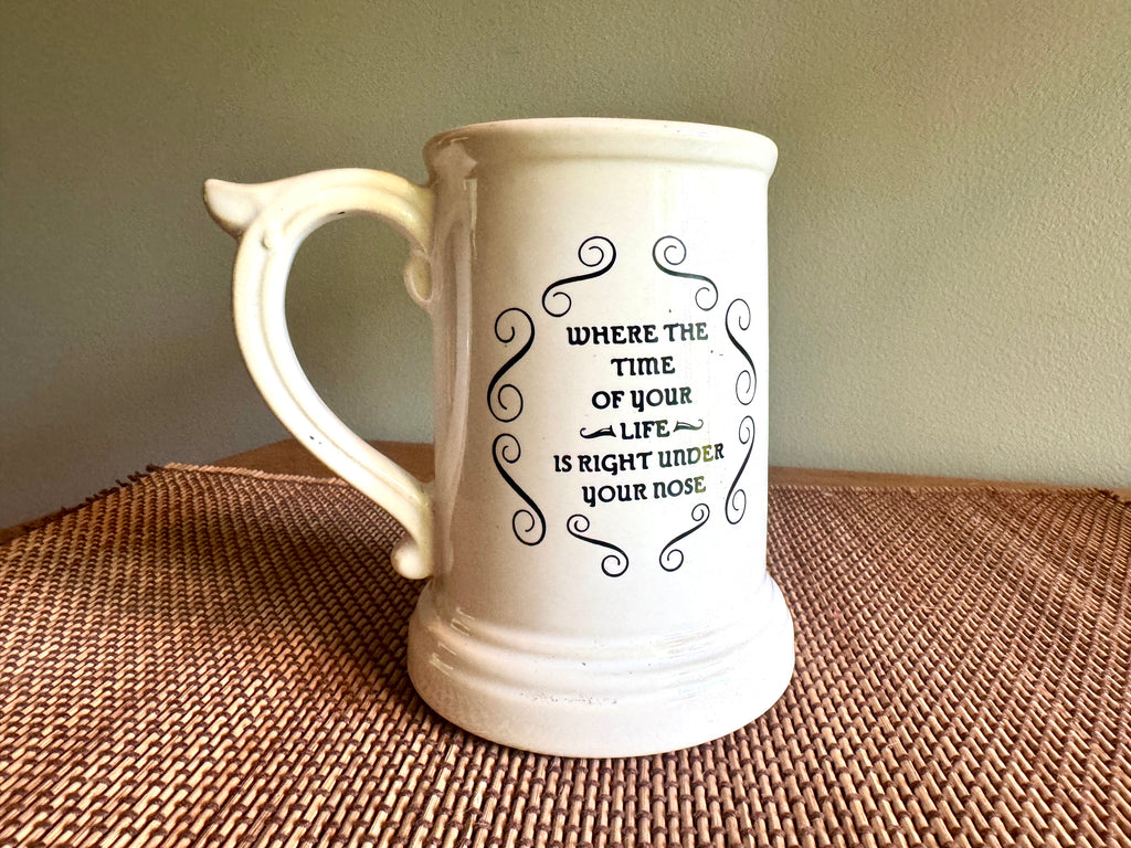 Vintage “Your Father’s Mustache” Beer Stein or Coffee Style Mug