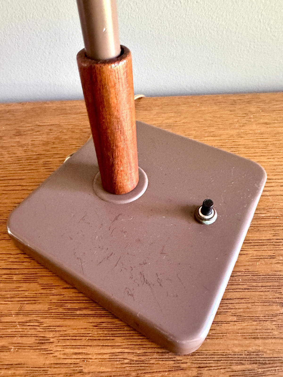 Vintage Mid Century Gooseneck Desk Lamp ~ MCM Adjustable Gooseneck Desk Lamp