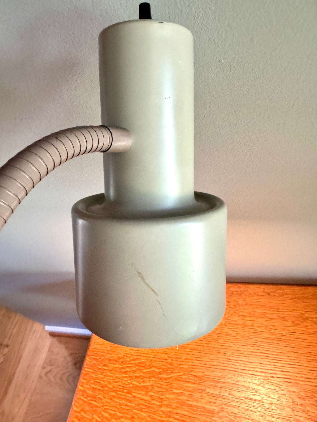 Vintage Mid Century Gooseneck Desk Lamp ~ MCM Adjustable Gooseneck Desk Lamp