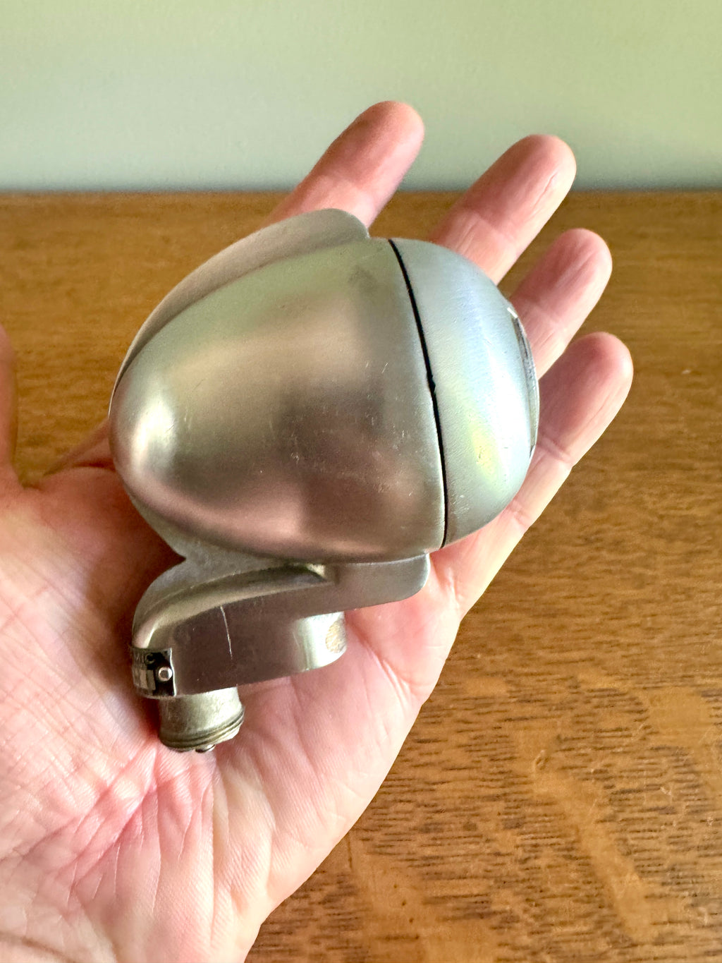 Vintage 1940′S Brushed-Chrome Turner CD Dynamic Microphone ~ 40's Bullet Microphone