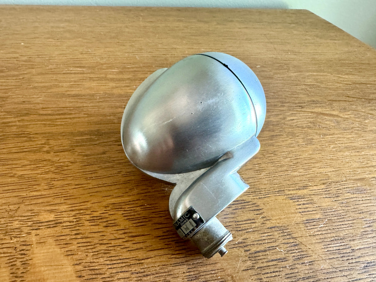 Vintage 1940′S Brushed-Chrome Turner CD Dynamic Microphone ~ 40's Bullet Microphone
