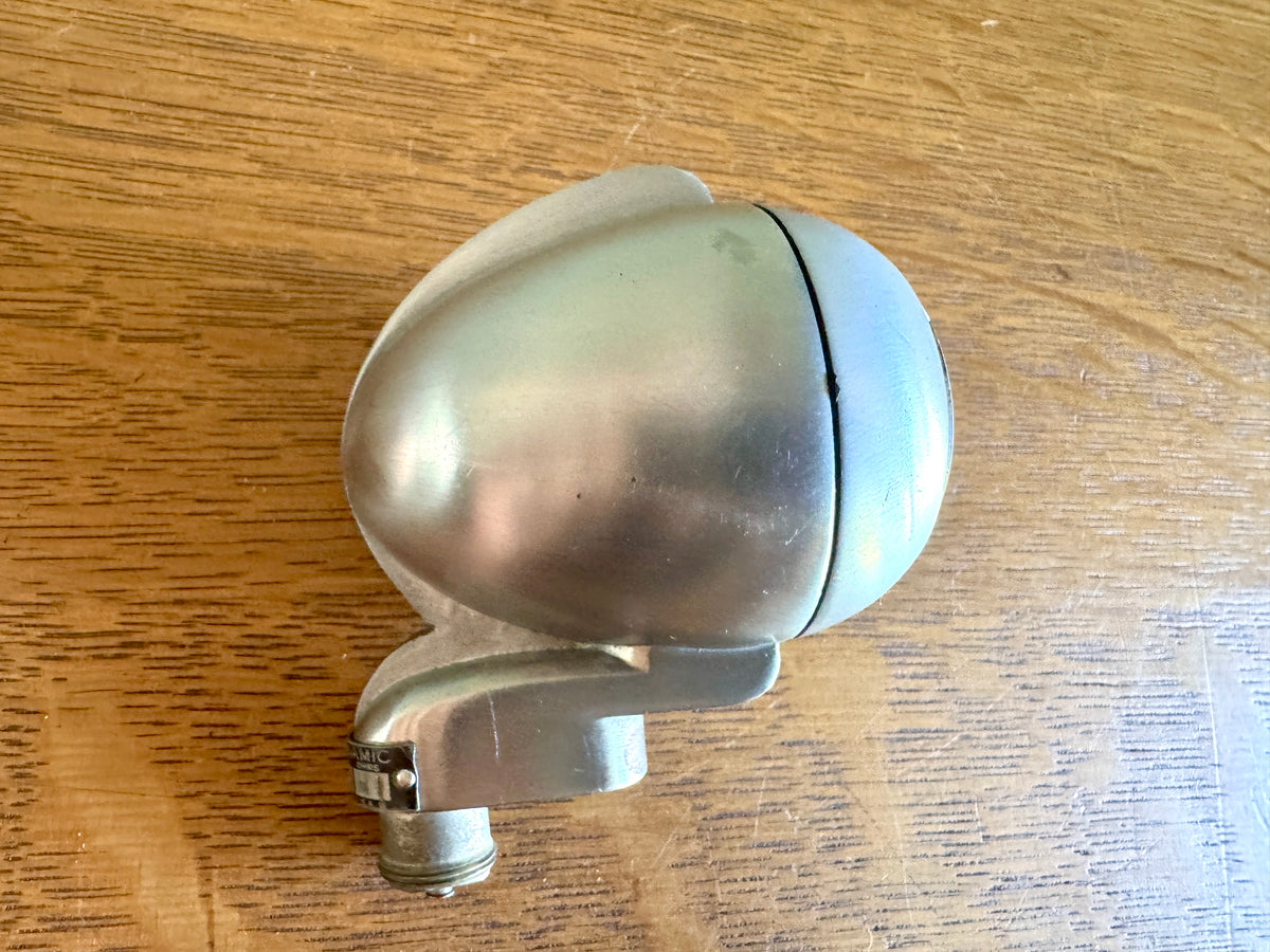 Vintage 1940′S Brushed-Chrome Turner CD Dynamic Microphone ~ 40's Bullet Microphone