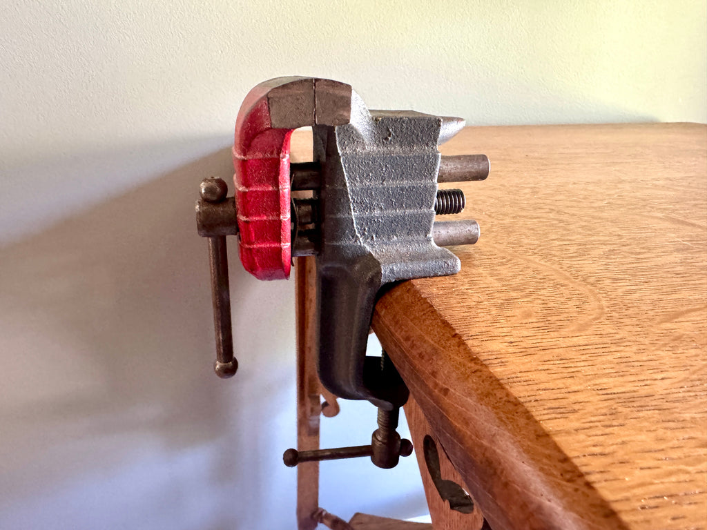 Stowell Mfg 2 1/2" Bench Vise  w/ Mini Anvil ~ Stanley 209 Small Vice