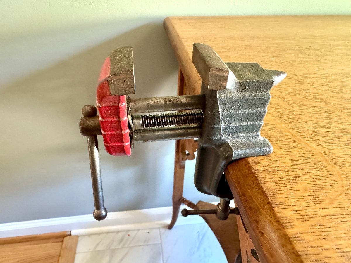 Stowell Mfg 2 1/2" Bench Vise  w/ Mini Anvil ~ Stanley 209 Small Vice