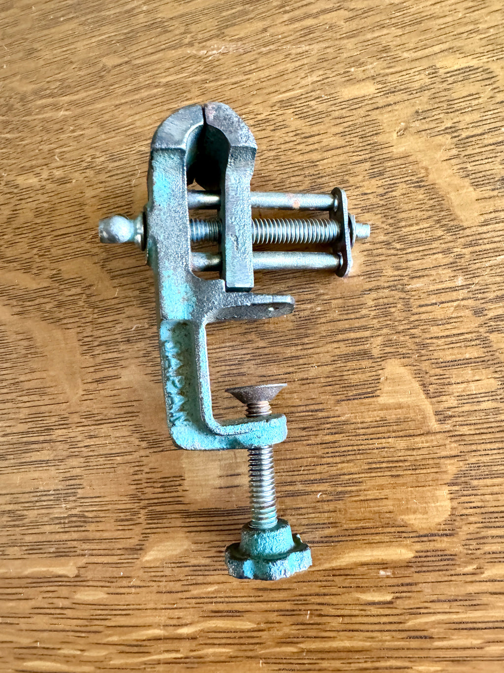 Vintage Small Jewelers Vise Japan Smooth Jaws ~ Table/desktop Hobby Vise