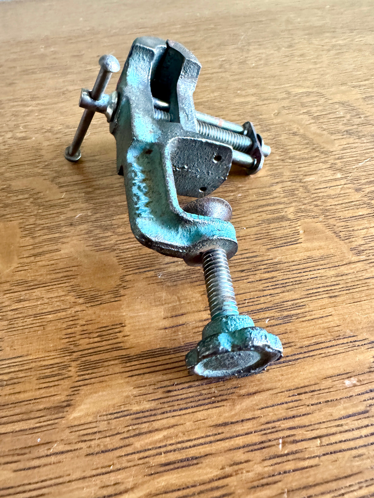 Vintage Small Jewelers Vise Japan Smooth Jaws ~ Table/desktop Hobby Vise