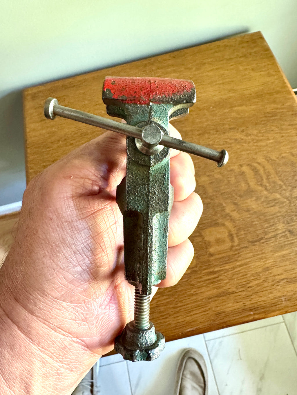 Vintage Small Jewelers Vise Japan Smooth Jaws ~ Table/desktop Hobby Vise
