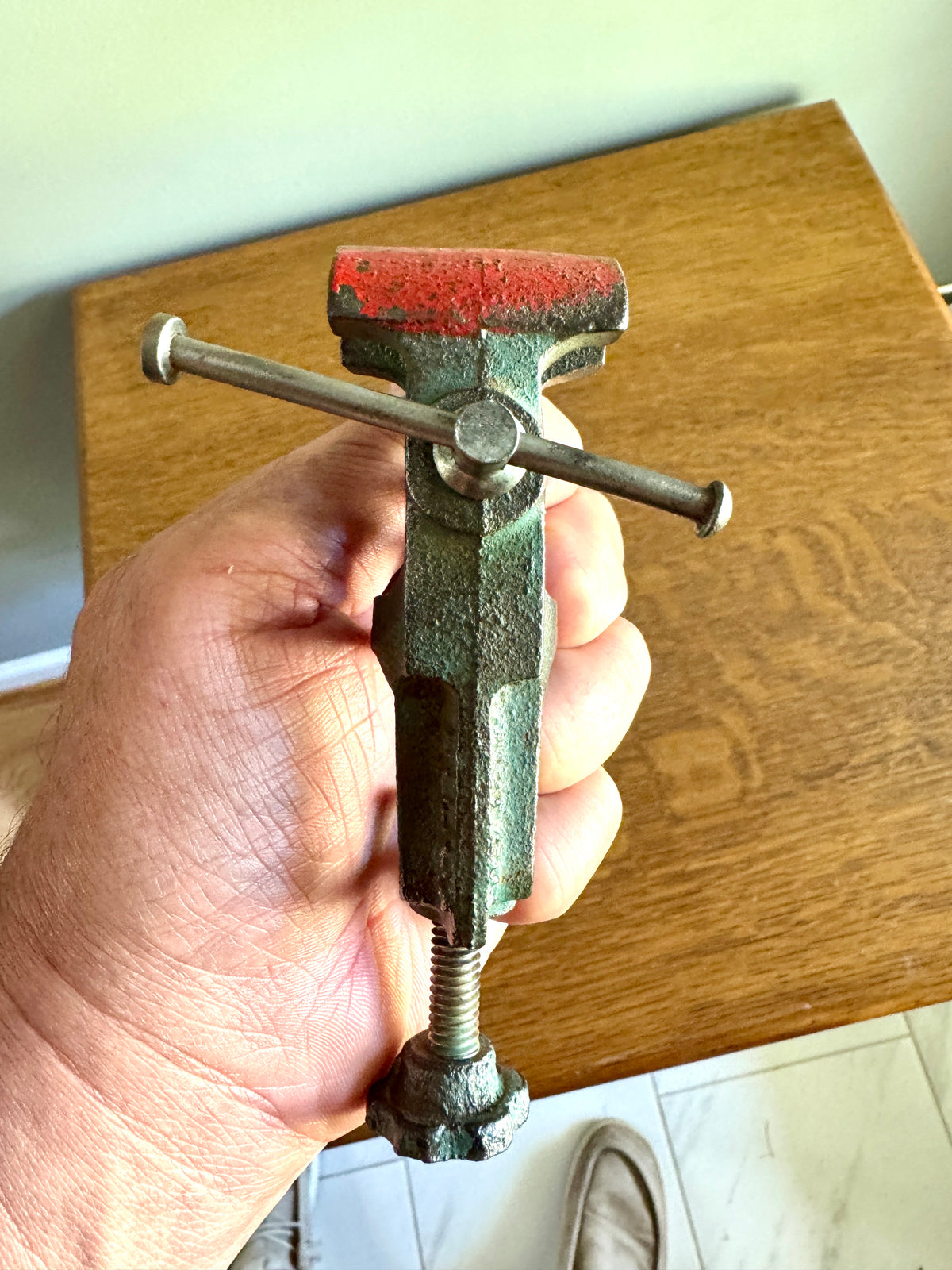 Vintage Small Jewelers Vise Japan Smooth Jaws ~ Table/desktop Hobby Vise