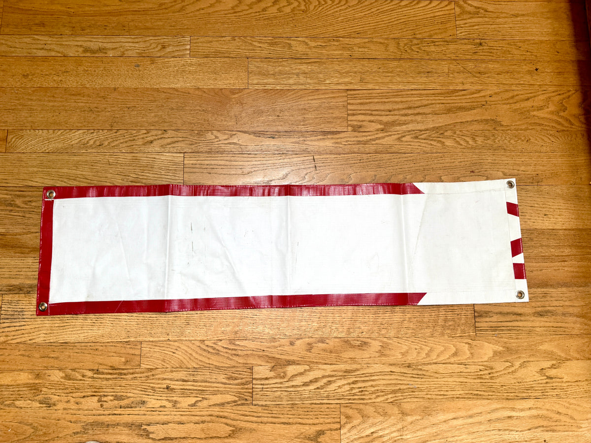 Vtg Rossignol Banner Featuring The Brand's "Pure Mountain Company" Logo ~ Ski Cabin Decor